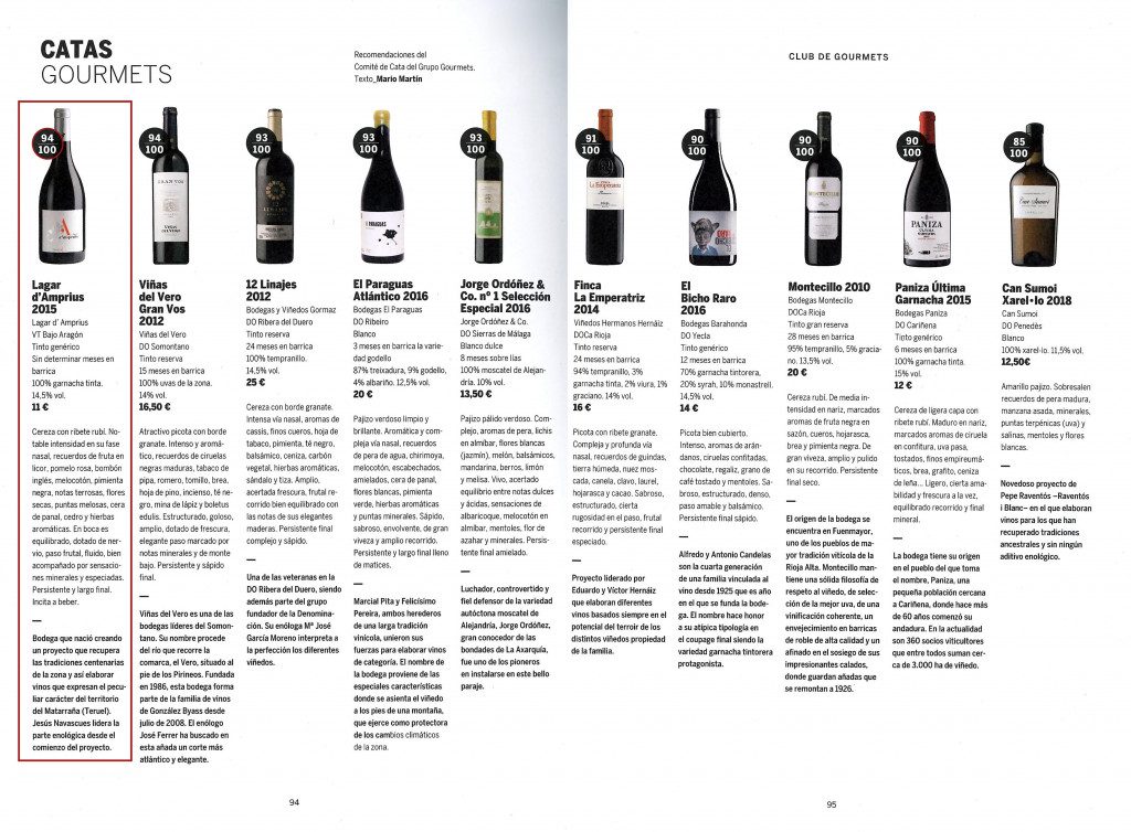 Revista Gourmets - Los 10 más votados_peq